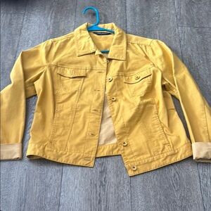 Mustard Yellow  Denim Jacket